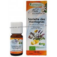 SARRIETTE DES MONTAGNES Huile Essentielle BIO Phytofrance 10 ml