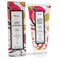 Crème corporelle Lotus Gingembre Baïja - 75 ml Nuit à Pondichéry collection