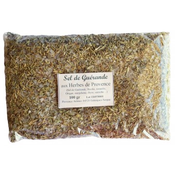 Sel de Guérande aux Herbes de Provence - 100 g