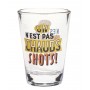 Coffret de 6 verres shot SUPPORTERS Natives déco rétro vintage