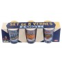 Coffret de 6 verres shot SUPPORTERS Natives déco rétro vintage