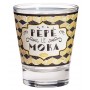 6 tasses à café en verre CINÉFILTRE Natives déco rétro vintage