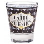 6 tasses à café en verre CINÉFILTRE Natives déco rétro vintage