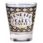 6 tasses à café en verre CINÉFILTRE Natives déco rétro vintage