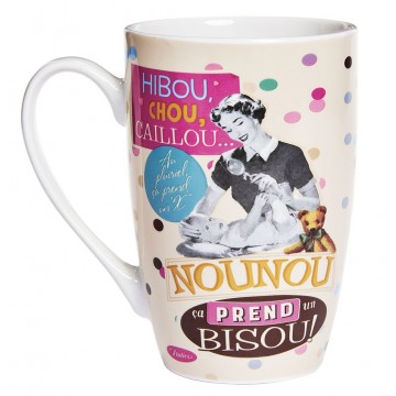 Mug POUR LA NOUNOU Natives déco rétro vintage