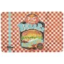 Set de Table BURGER PIG MAC Natives déco rétro vintage