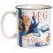 Mug façon émail du PAPI EXTRA Natives déco rétro vintage