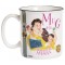 Mug façon émail de LA MEILLEUR MAMAN Natives déco rétro vintage