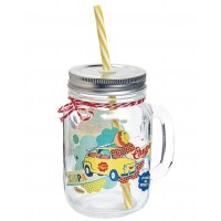Mug Mason Jar CHUPA CHUPS Natives déco rétro vintage