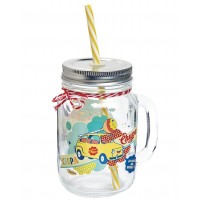 Mug Mason Jar CHUPA CHUPS Natives déco rétro vintage