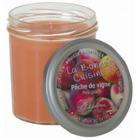 Bougie Parfumée PÊCHE DE VIGNE Lothantique La Bonne Cuisine