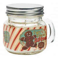 Bougie Mason Jar PAIN D'ÉPICES Natives déco rétro vintage