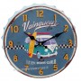 Horloge capsule métal VAN Vainqueur du Rallye Monte-Carlo déco rétro vintage