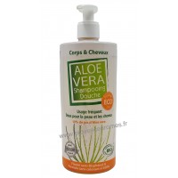 Shampooing douche à l'ALOÉ VÉRA Bio - Doux pour la peau et cheveux - 700 ml - Biotechnie Cosmédiet