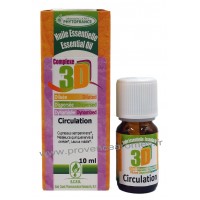 CIRCULATION HUILES ESSENTIELLES 3D stimulant de la circulation sanguine naturel puissant Complexe Naturel puissant Phytofrance