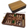 Coffret Backgammon en Bois