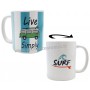 Mug VAN VERT Live Simply déco rétro vintage