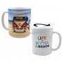 Mug VAN ROUGE LIFE is better at the beach déco rétro vintage