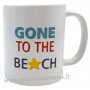 Mug VAN VERT GONE TO THE BEACH déco rétro vintage