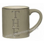 Mug THÉ blanc cassé beige