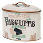 Boîte biscuits avec poignée MISTER CAPONE Natives déco rétro vintage