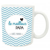 Mug LE MEILLEUR PAPA collection Mugs petits messages