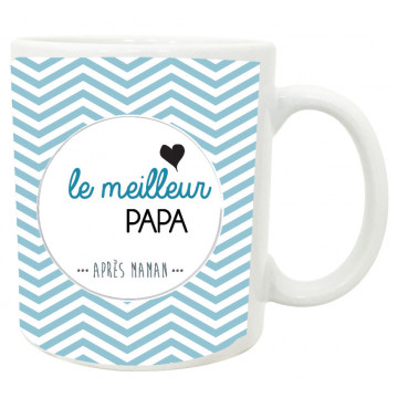 Mug LE MEILLEUR PAPA collection Mugs petits messages