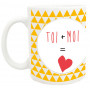 Mug TOI + MOI collection mugs petits messages