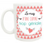 Mug COPINE TROP GÉNIALE collection mugs petits messages