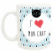 Mug J'AIME MON CHAT collection mugs petits messages