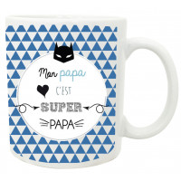 Mug SUPER PAPA collection Mugs petits messages