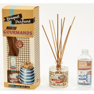 Bouquet parfumé DES GOURMANDS Natives déco rétro vintage