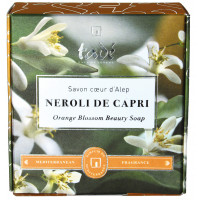 Savon cœur d'Alep surgras au NÉROLI de CAPRI Tadé 150g