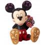 MICKEY Figurine Disney bouquet de fleurs Collection Disney Tradition