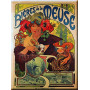 Plaque métal Bières de la Meuse 15 x 20 cm déco rétro vintage