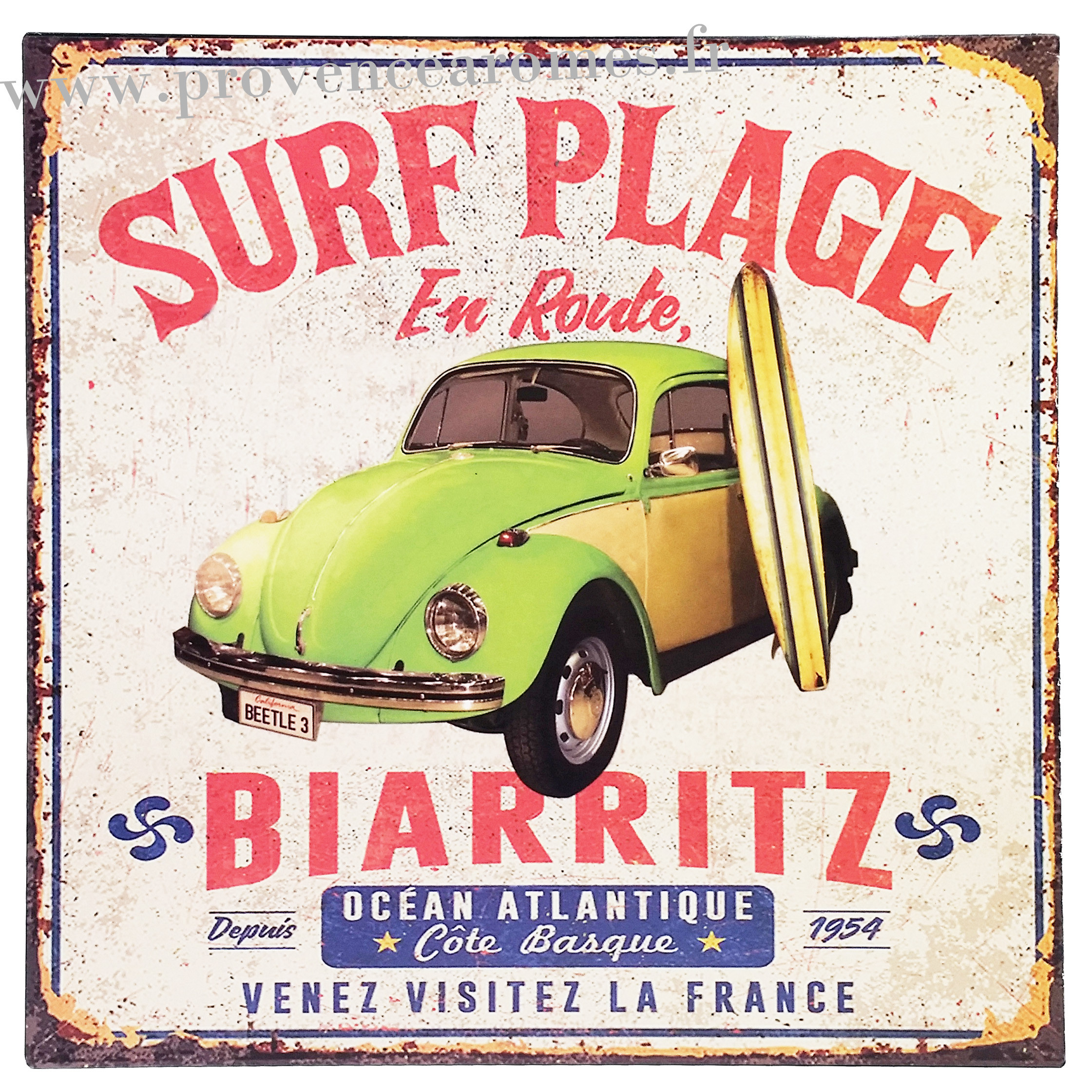 Holzschild Reise 30x40cm cote d'azur France Meer Urlaub | bol