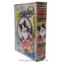 Livre boîte en bois déco CHATON déco rétro vintage 17 cm modèle 2