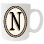 Mug personnalisé initiale Lettre N