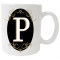 Mug personnalisé initiale Lettre P