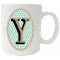 Mug personnalisé initiale Lettre Y
