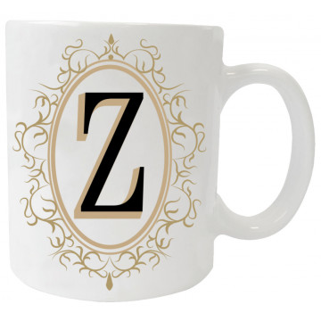 Mug personnalisé initiale Lettre Z