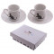 Coffret de 2 tasses à café Chat I LOVE MY CAT