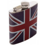 Flasque en acier inoxydable déco UNION JACK