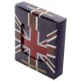 Flasque en acier inoxydable déco UNION JACK