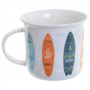 Mug façon émail SURF