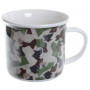 Mug façon émail Camouflage