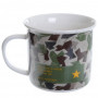 Mug façon émail Camouflage