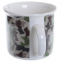 Mug façon émail Camouflage