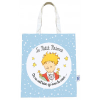 Sac Coton LE PETIT PRINCE On ne voit bien qu'avec le coeur