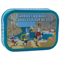 Sardines à la l'huile d'olive et Fleur de sel - La bonne mer - Ferrigno